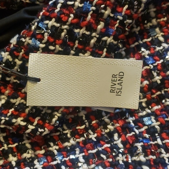 River ISLAND multicolor jacket/blazer  size 6 - Picture 5 of 10